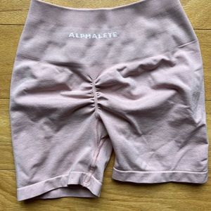 Brand New Small Alphalete Amplify Short 4.5" - Blossom